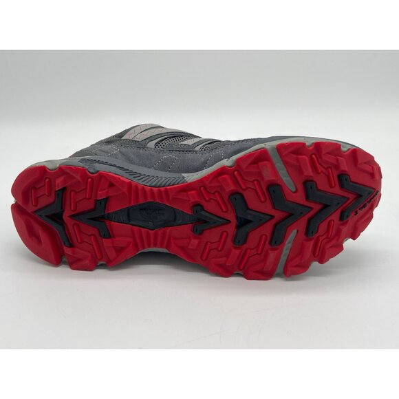 The North Face Mens Gray/Red Single Left Hiking Shoe Size 9 Gore-Tex Mesh Trail - Picture 5 of 7